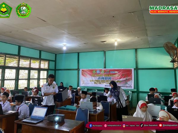 MIN Kapuas Hulu Laksanakan ANBK 2025, Dibuka Langsung oleh Kepala Madrasah